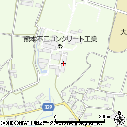 熊本県菊池市泗水町田島2430周辺の地図