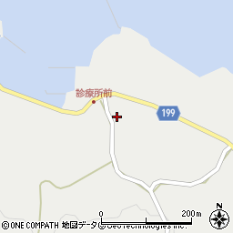 長崎県西海市大瀬戸町松島内郷250周辺の地図