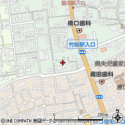 長崎県大村市竹松本町1191-17周辺の地図