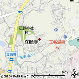 熊本県玉名市立願寺496周辺の地図