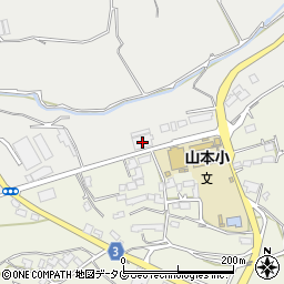 熊本県熊本市北区植木町清水1055周辺の地図