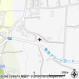 熊本県菊池市旭志新明342-1周辺の地図