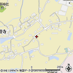 熊本県玉名市岱明町西照寺578周辺の地図