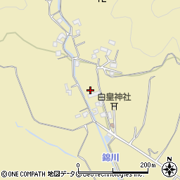 高知県宿毛市錦周辺の地図