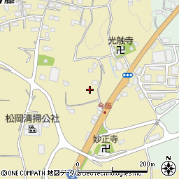 熊本県熊本市北区植木町今藤207-4周辺の地図