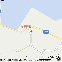 長崎県西海市大瀬戸町松島内郷251周辺の地図