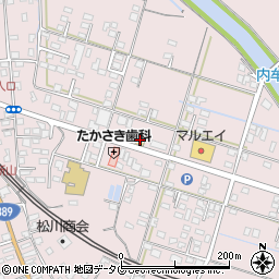 ジョイフル熊本長洲店周辺の地図