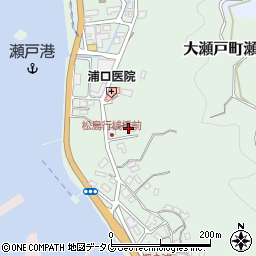 長崎県西海市大瀬戸町瀬戸樫浦郷212周辺の地図