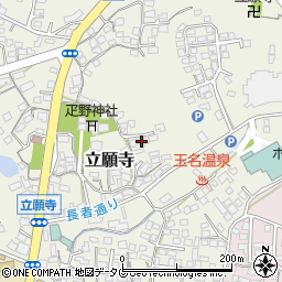 熊本県玉名市立願寺475-2周辺の地図