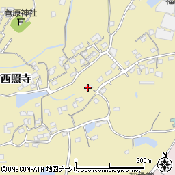 熊本県玉名市岱明町西照寺541周辺の地図