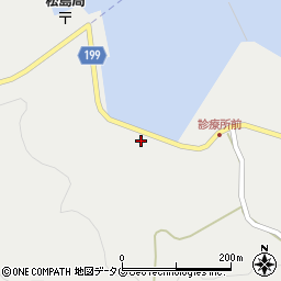 長崎県西海市大瀬戸町松島内郷392周辺の地図