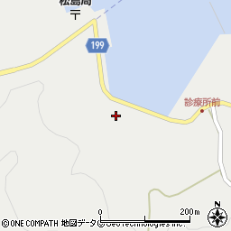 長崎県西海市大瀬戸町松島内郷393周辺の地図