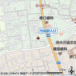 長崎県大村市竹松本町1191-9周辺の地図