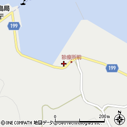 長崎県西海市大瀬戸町松島内郷288周辺の地図