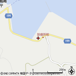 西海市役所　保健福祉部松島診療所医師住宅周辺の地図