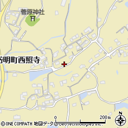 熊本県玉名市岱明町西照寺776周辺の地図