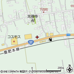 ヤマザキ美容室周辺の地図