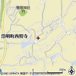 熊本県玉名市岱明町西照寺770周辺の地図