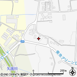熊本県菊池市旭志新明352周辺の地図