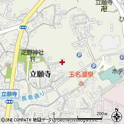 熊本県玉名市立願寺472-9周辺の地図
