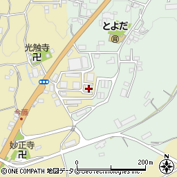 熊本県熊本市北区植木町今藤151周辺の地図