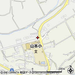 熊本県熊本市北区植木町清水1066-3周辺の地図