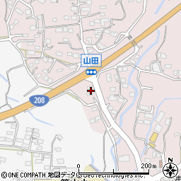 熊本県玉名市山田454周辺の地図