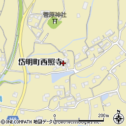 熊本県玉名市岱明町西照寺762周辺の地図