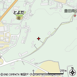 熊本県熊本市北区植木町豊田518周辺の地図