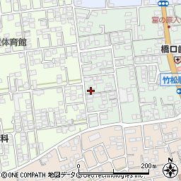 長崎県大村市竹松本町1168-2周辺の地図