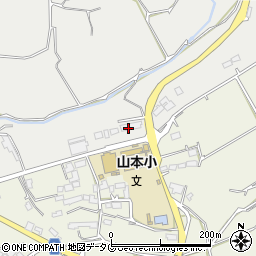 熊本県熊本市北区植木町清水1066周辺の地図