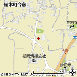 熊本県熊本市北区植木町今藤394周辺の地図