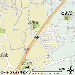 熊本県熊本市北区植木町今藤123周辺の地図