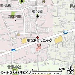 熊本県玉名市山田1931-1周辺の地図