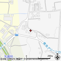 熊本県菊池市旭志新明355周辺の地図
