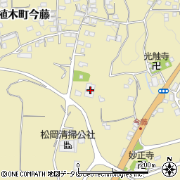 熊本県熊本市北区植木町今藤395周辺の地図