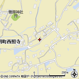 熊本県玉名市岱明町西照寺777周辺の地図