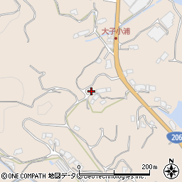 長崎県長崎市琴海形上町1396周辺の地図