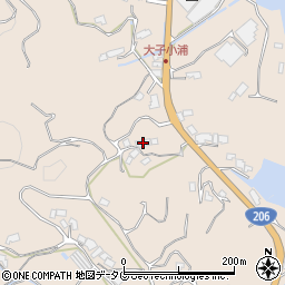 長崎県長崎市琴海形上町1399周辺の地図