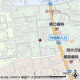 長崎県大村市竹松本町827-1周辺の地図