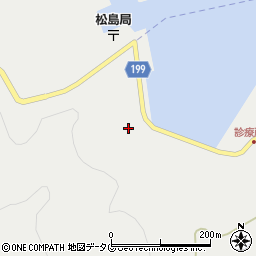 長崎県西海市大瀬戸町松島内郷1305周辺の地図