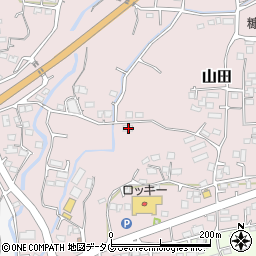 熊本県玉名市山田2130周辺の地図