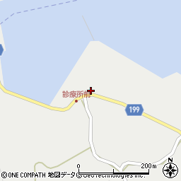 長崎県西海市大瀬戸町松島内郷262周辺の地図