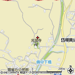 熊本県玉名市岱明町西照寺367周辺の地図