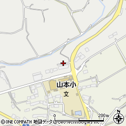 熊本県熊本市北区植木町清水1057周辺の地図