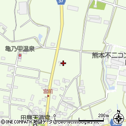 熊本県菊池市泗水町田島1969周辺の地図