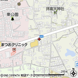 熊本県玉名市立願寺877-1周辺の地図