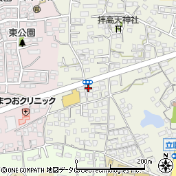 熊本県玉名市立願寺869周辺の地図