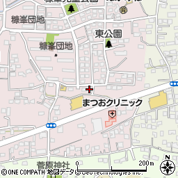 熊本県玉名市山田1951周辺の地図