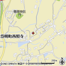 熊本県玉名市岱明町西照寺769周辺の地図